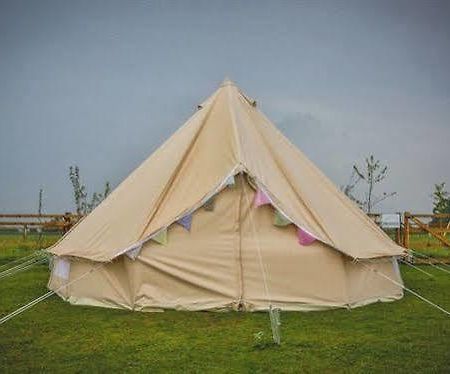 Skipbridge Farm Shepherds Huts Campground Green Hammerton Eksteriør bilde