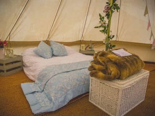 Skipbridge Farm Shepherds Huts Campground Green Hammerton Eksteriør bilde