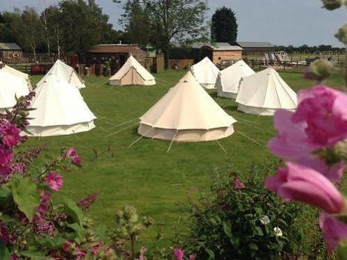 Skipbridge Farm Shepherds Huts Campground Green Hammerton Eksteriør bilde